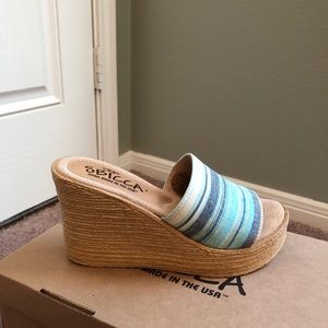 Striped wedges